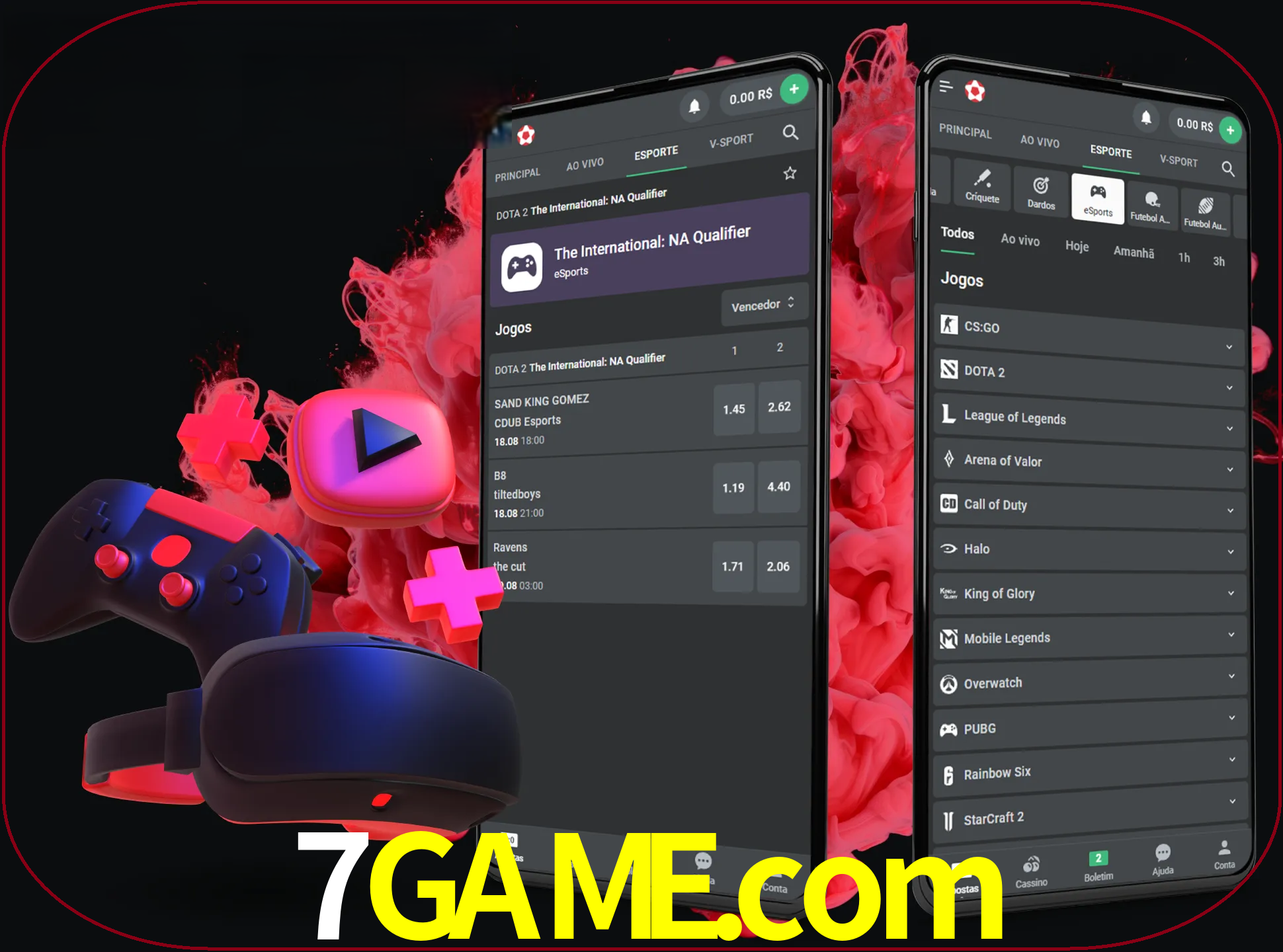 Para ter a aplicação móvel 7game no seu smartphone, basta descarregar o ficheiro apk e seguir as instruções.